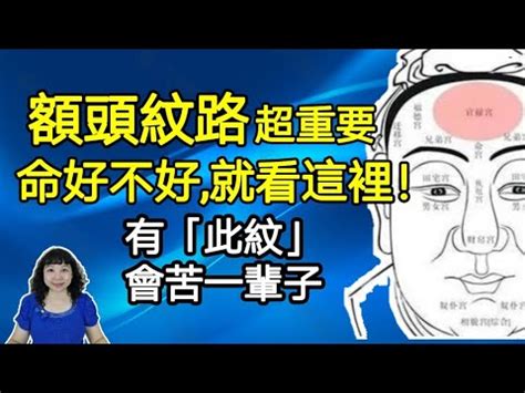 額頭中間凹|額頭凹線預示命運？